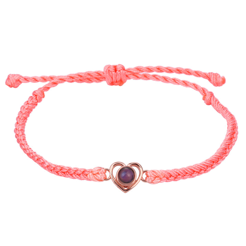 Personalized heart charm jewelry gift for lovers