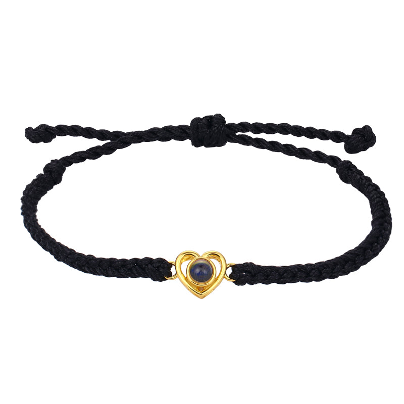 Personalized heart charm jewelry gift for lovers