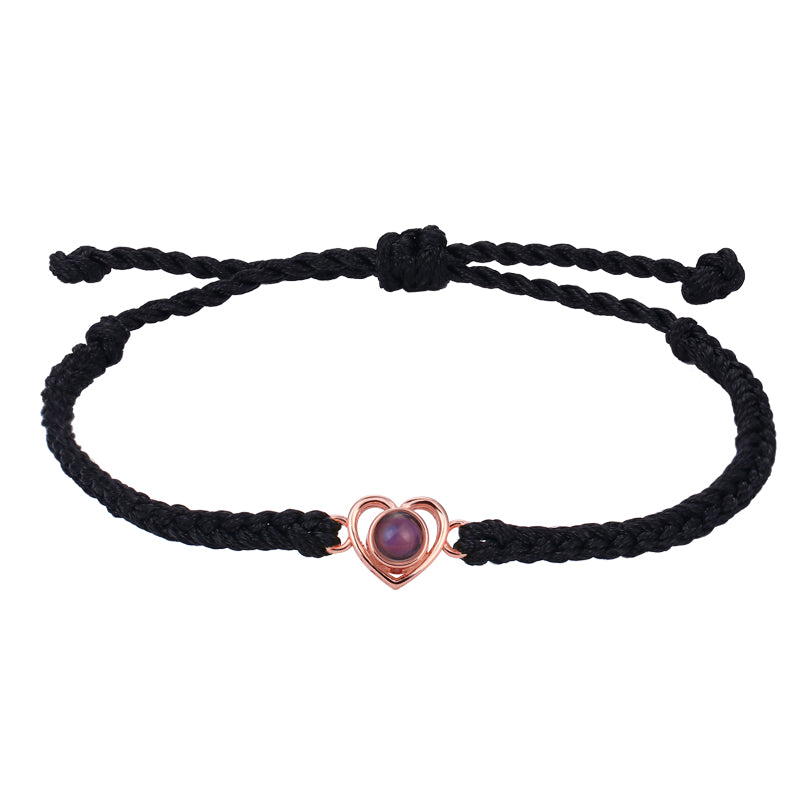 Personalized heart charm jewelry gift for lovers