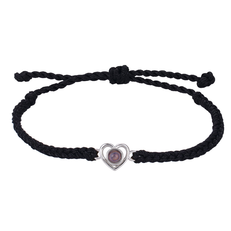 Personalized heart charm jewelry gift for lovers