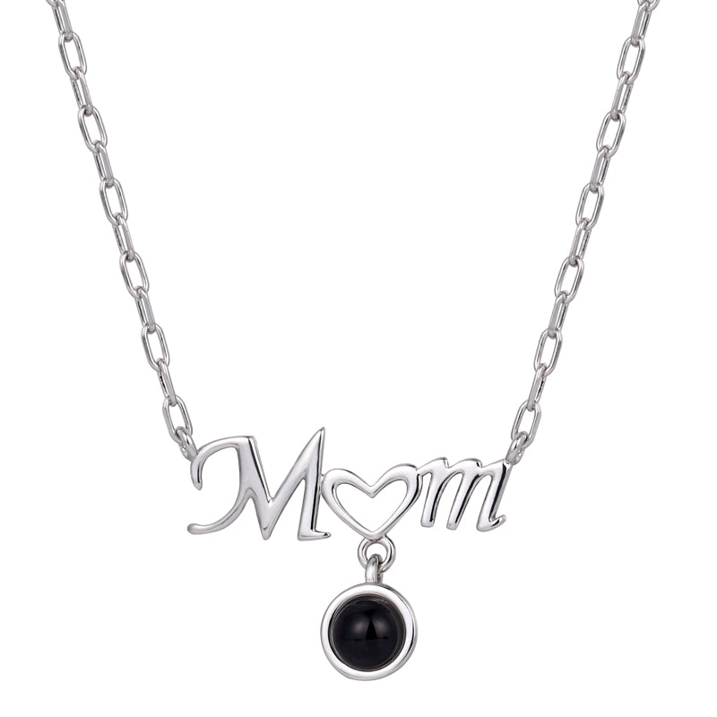 Photo projection jewelry gift for mother by Phomora