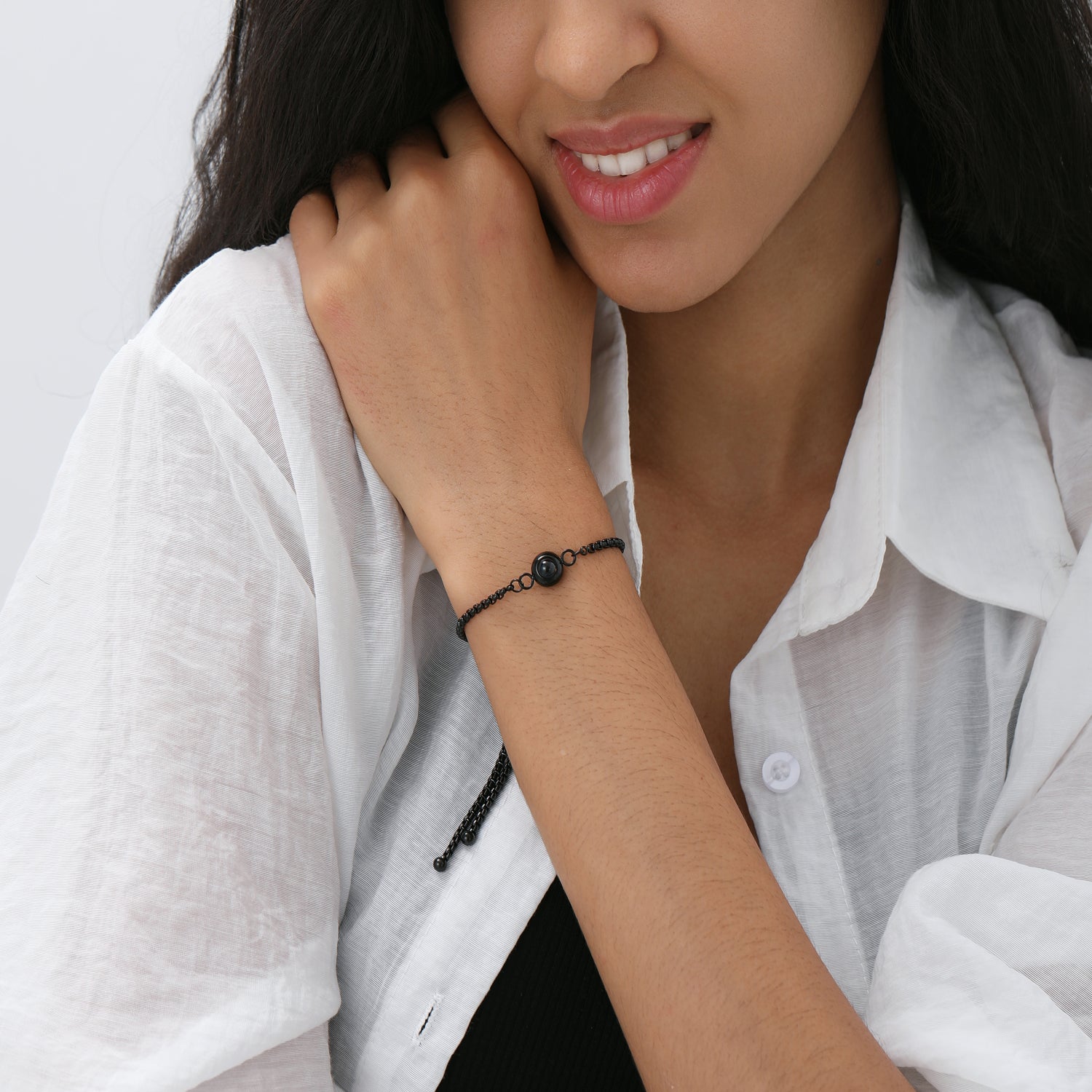 Phomora Dreamy Photo Bracelet with hidden photo projection charm