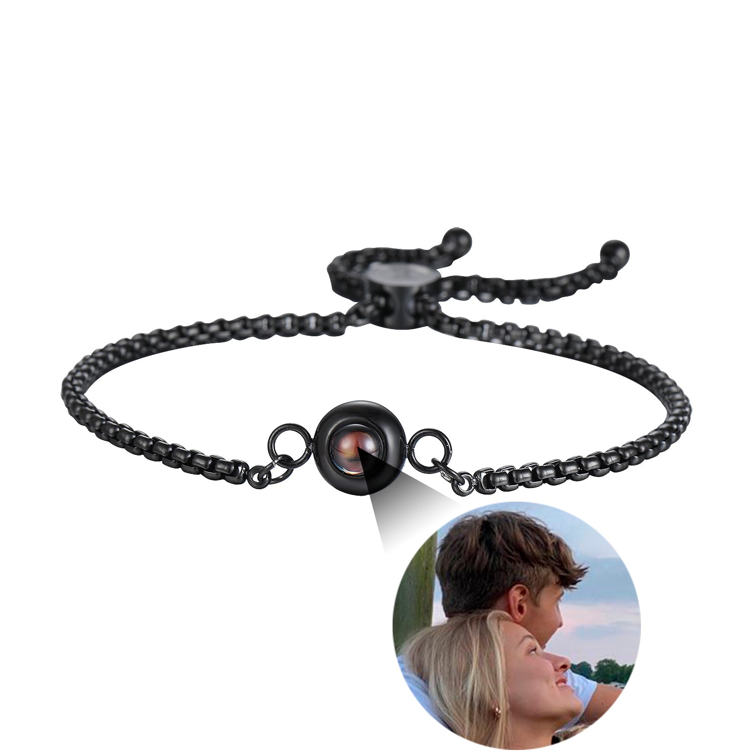 Phomora Dreamy Photo Bracelet with hidden photo projection charm