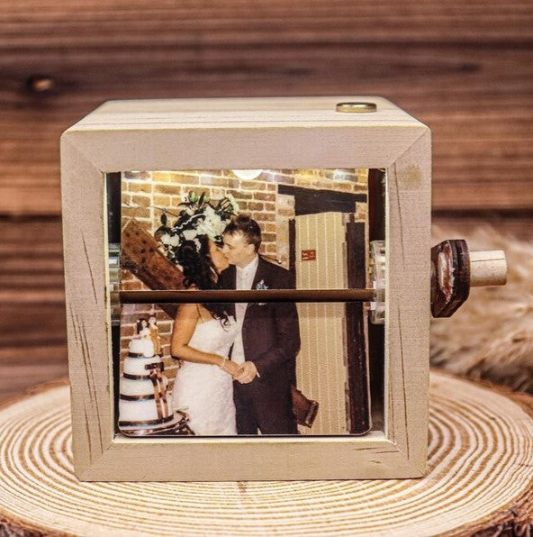 Custom Photo Couple Flip Book Frame