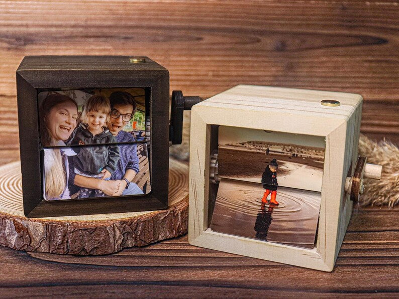 Custom Photo Couple Flip Book Frame