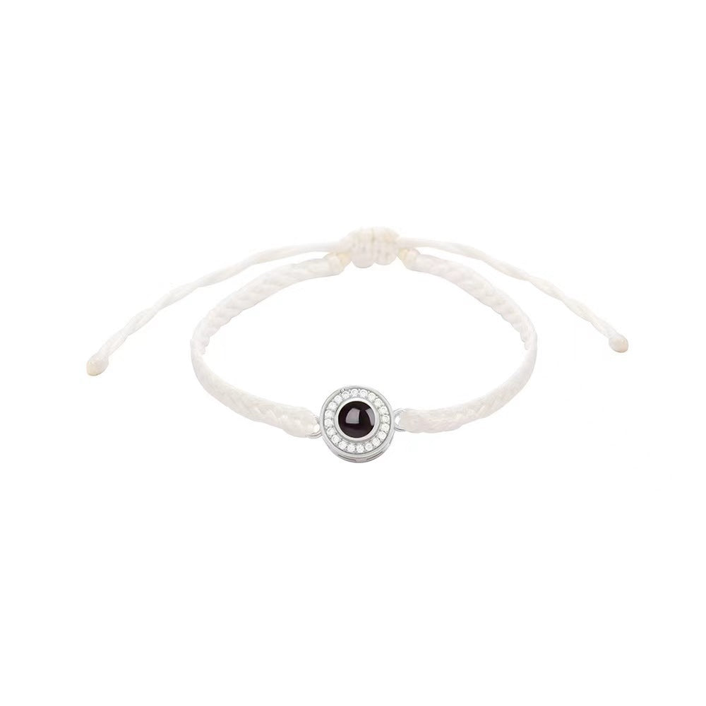 Projection Photo Rope Bracelet