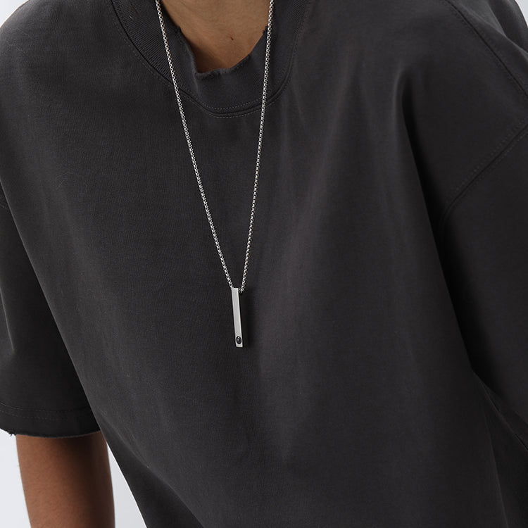 Infinity of Memories Rectangular Projection Photo Necklace