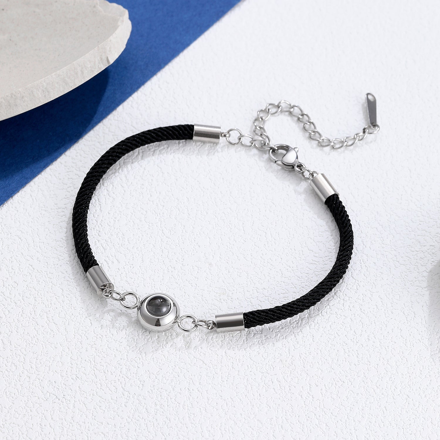 Phomora Glamour Photo Bracelet with hidden photo projection charm