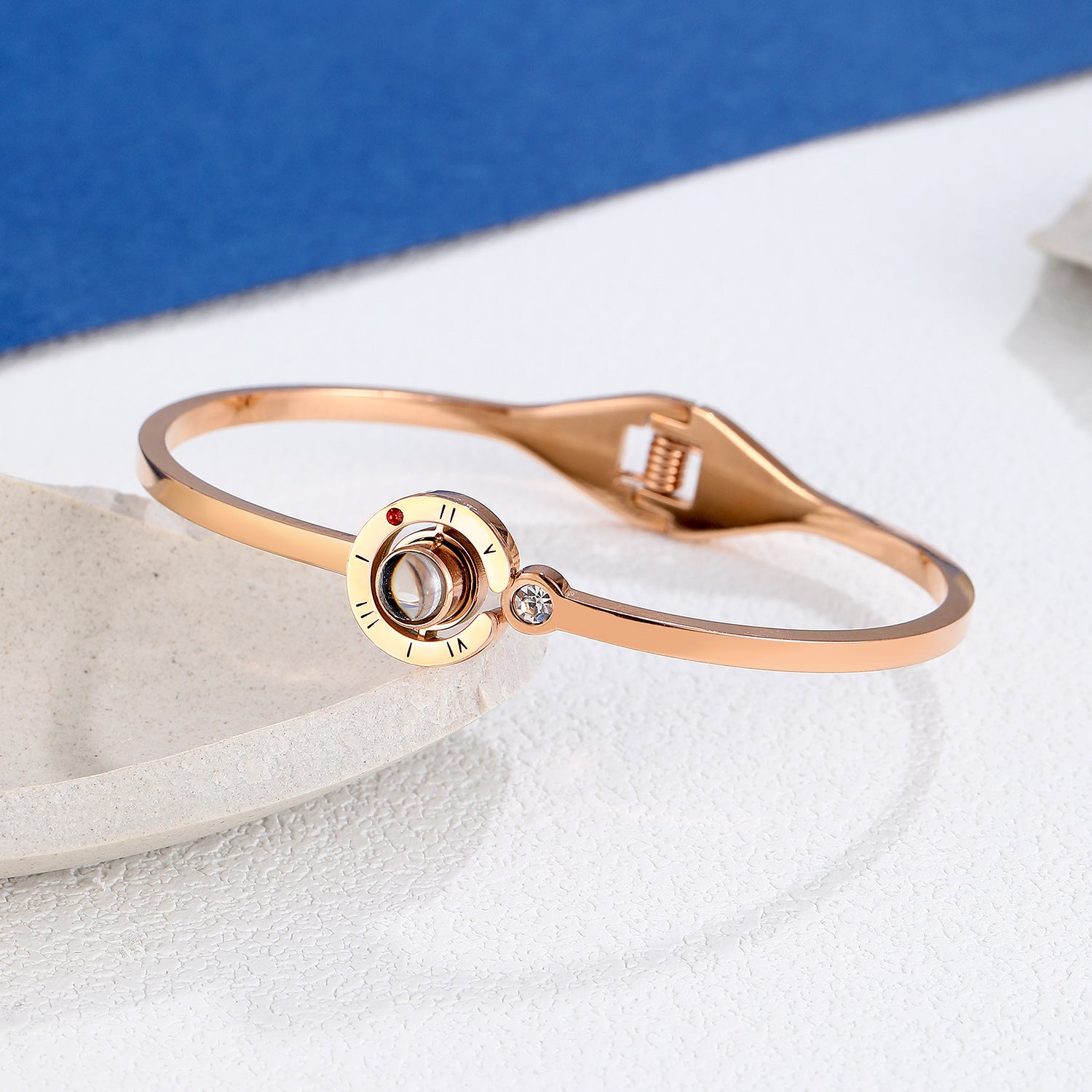 Phomora Joyful Photo Bangle Bracelet