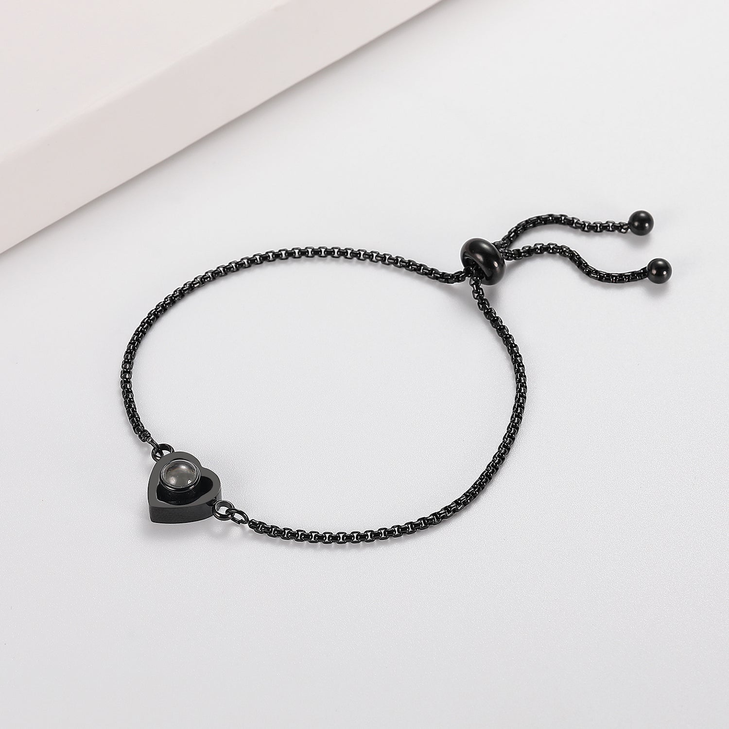 Custom Phomora bracelet with photo keepsake