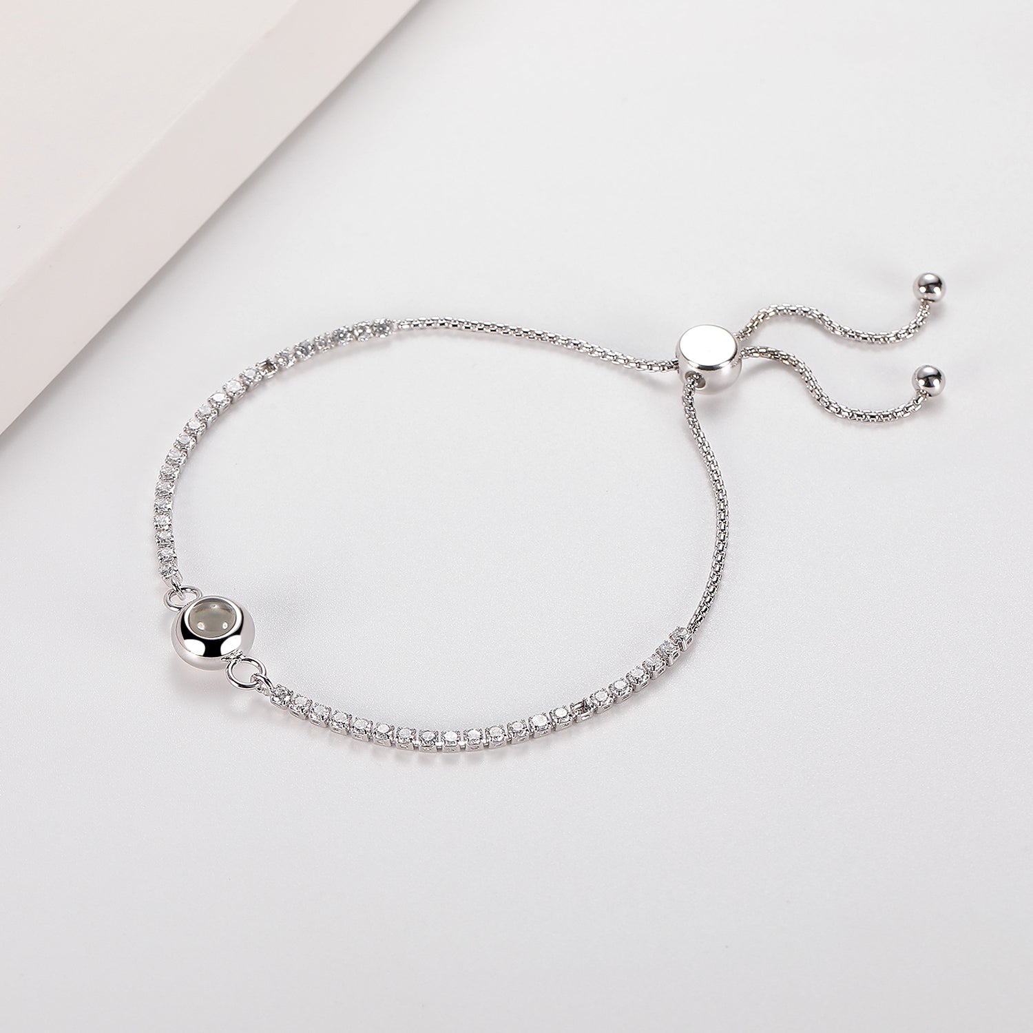 Custom photo bracelet keepsake gift for her