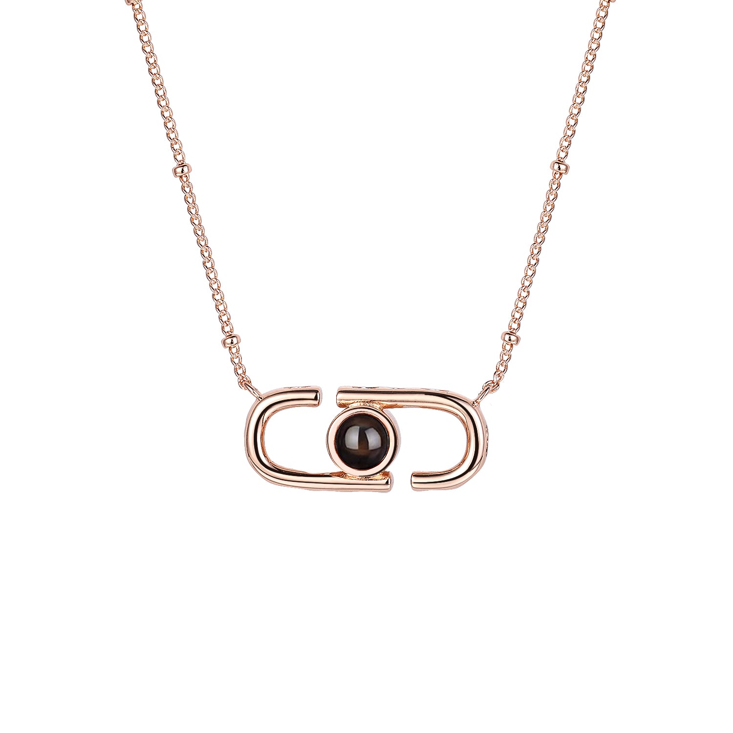 Elegant personalized heart necklace symbolizing love and memory