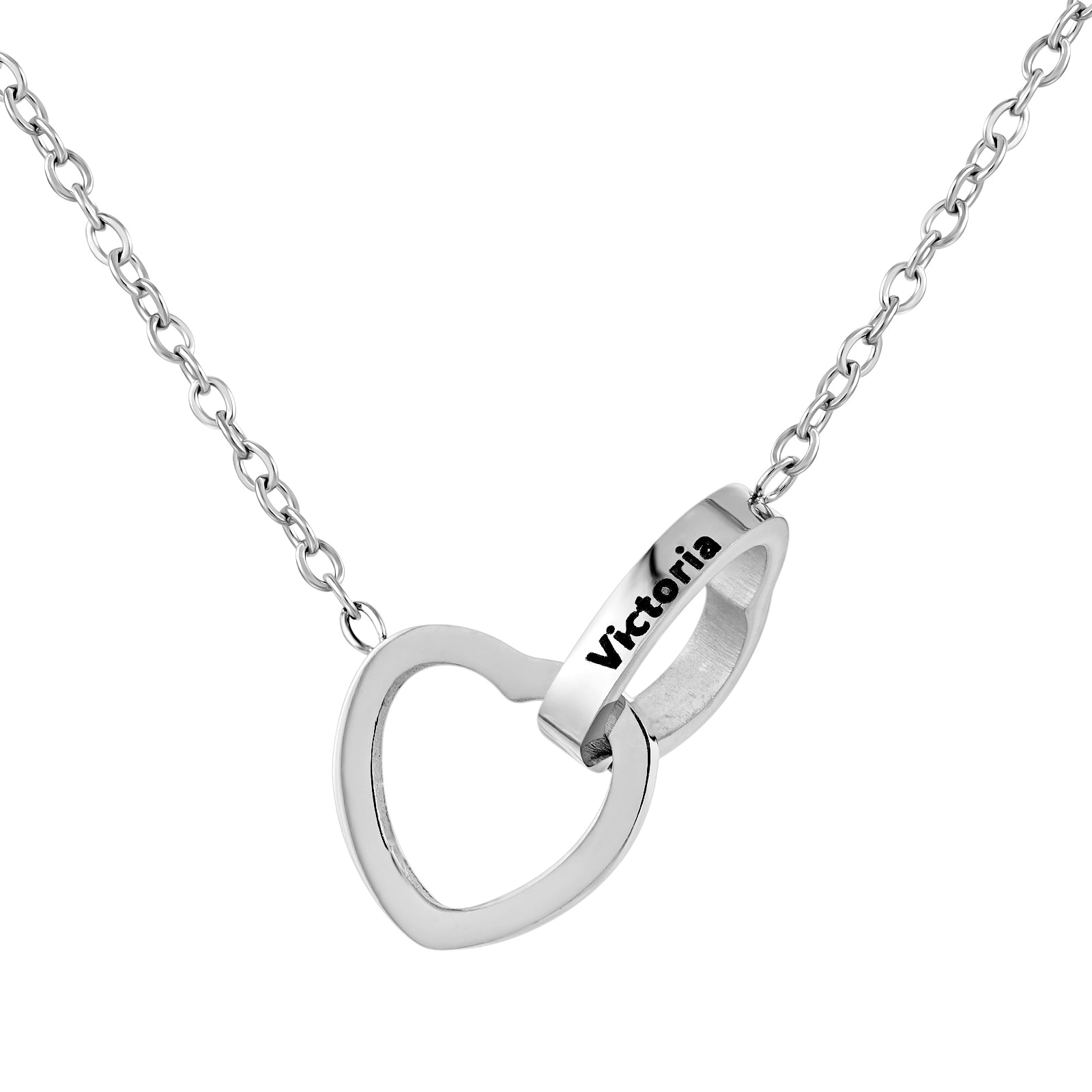 Phomora Eternal Rose Gift Box Necklace – Custom Engraved Jewelry Gift for Her