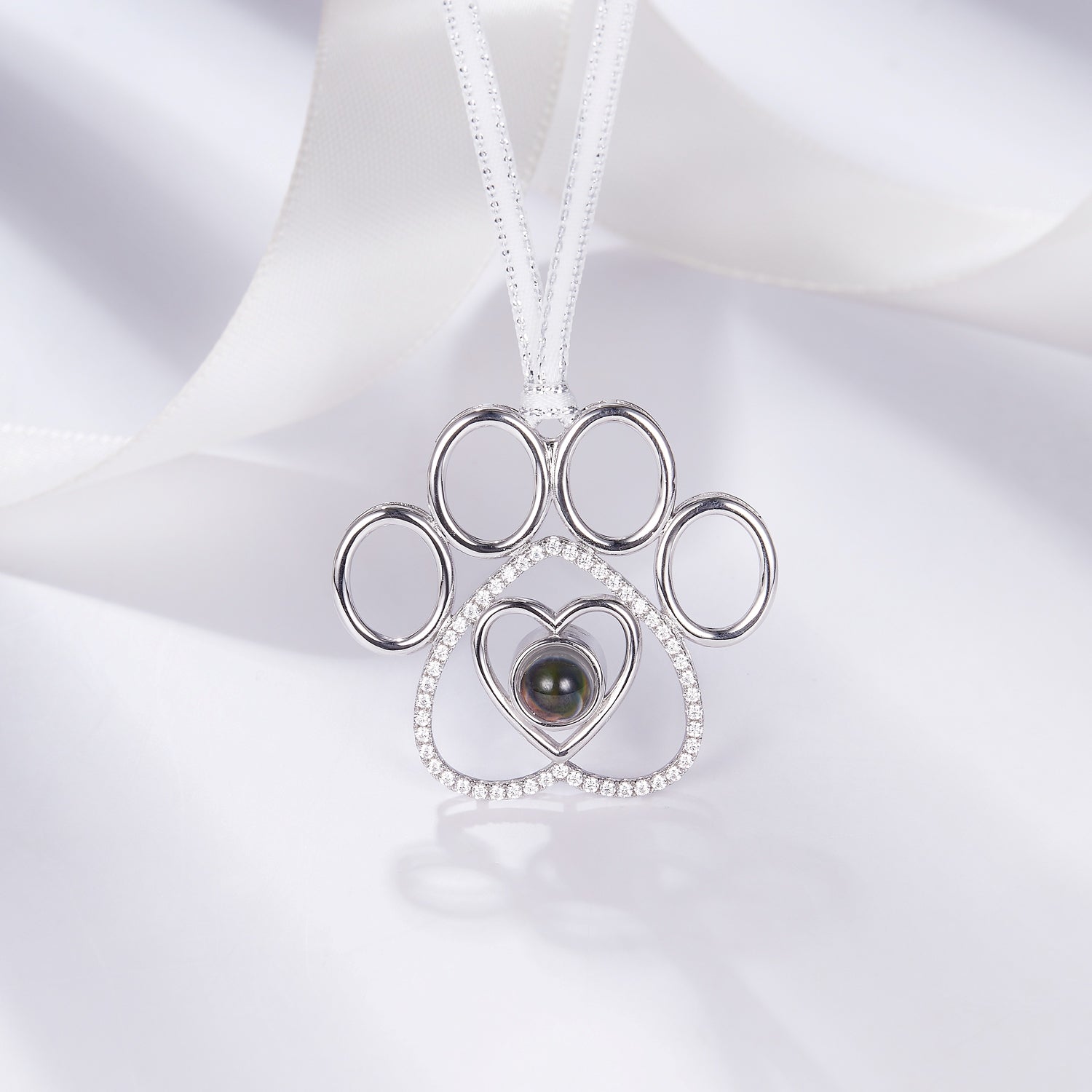 Custom dog cat photo Christmas ornament keepsake