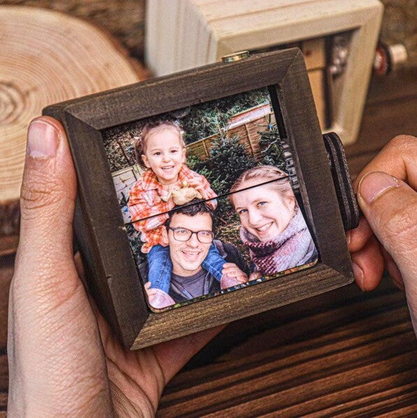 Custom Photo Couple Flip Book Frame