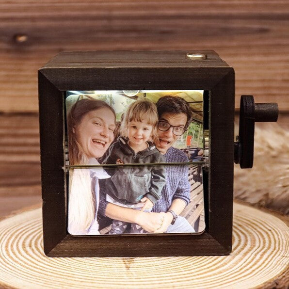 Custom Photo Couple Flip Book Frame