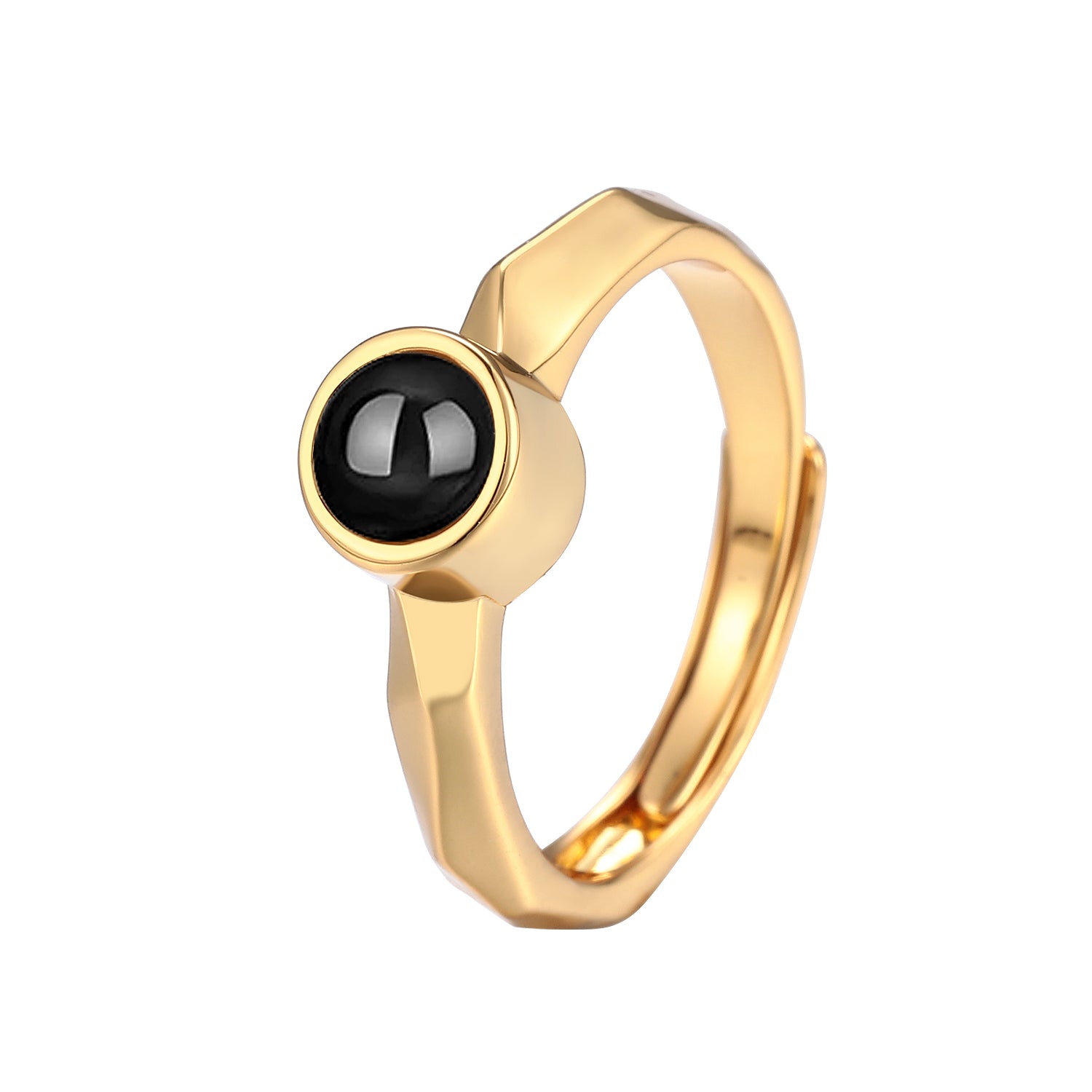 Phomora Projection Photo Rock Ring