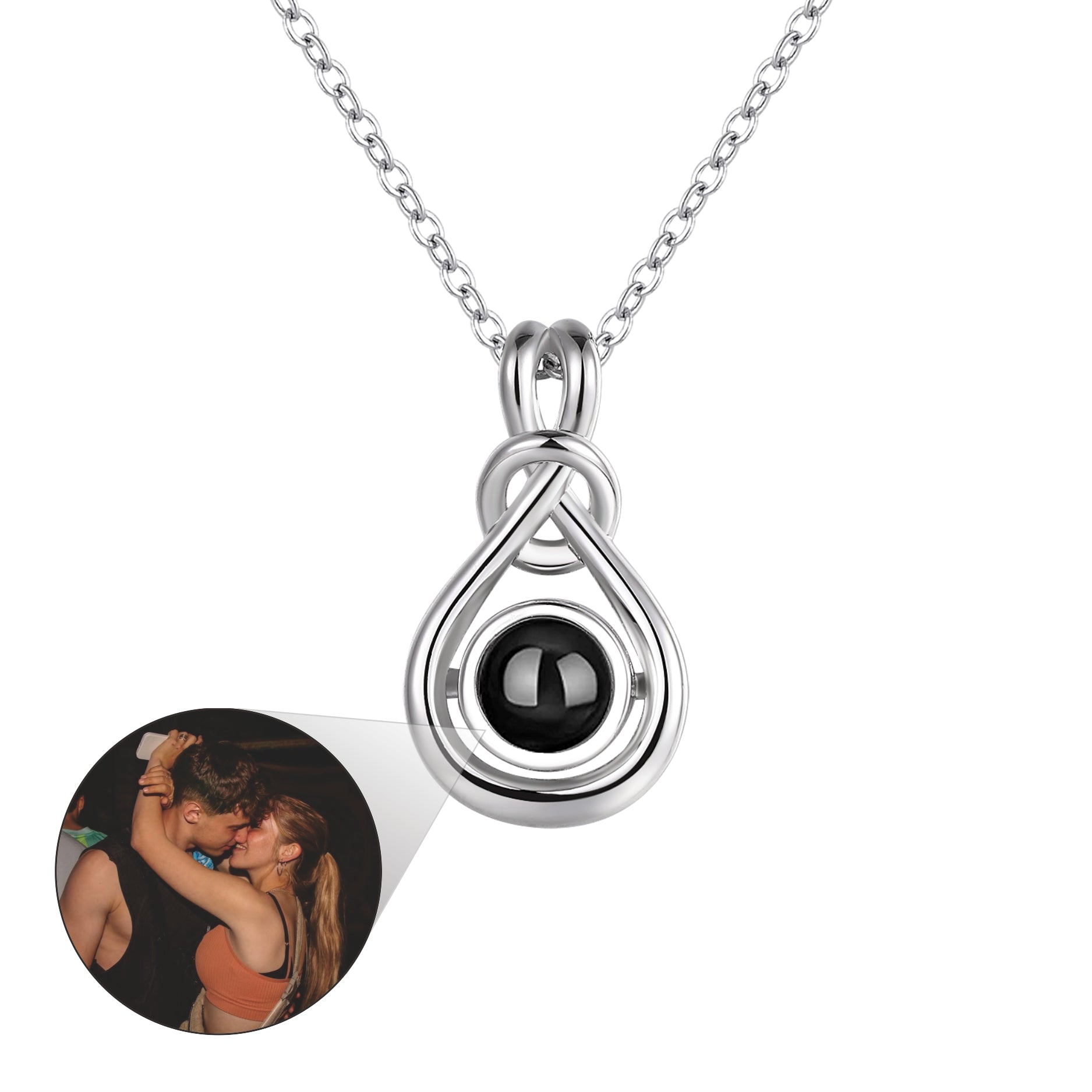 Phomora  Infinite Photo Projection Necklace